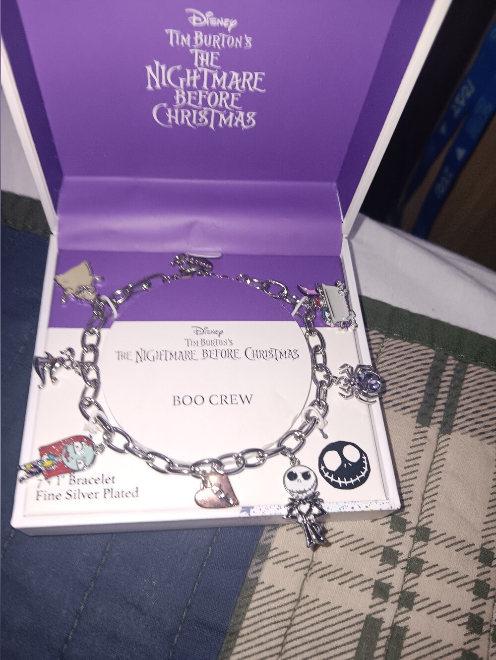 Nightmare Before Christmas Charm Bracelet